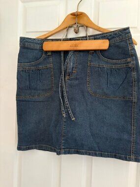 Lees (One True Fit) Denim Skort